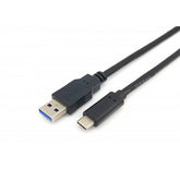 CABLE EQUIP USB-C 3.2 A USB AM/M, 2MT