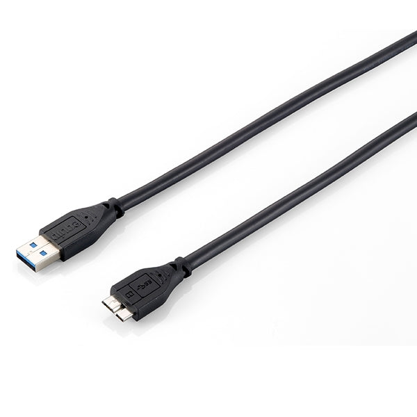 EQUIP CABLE USB 3.0 A TO MICRO-B M 1.80MT BLACK