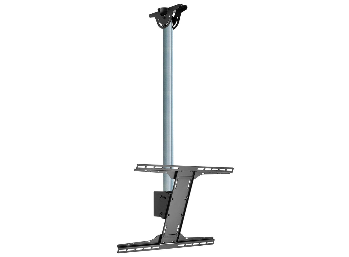Peerless Modular Series Flat Panel Ceiling Mount Kit - Mounting Kit (ceiling mount) - for flat panel - powder coated - screen size: 32"-60" - mounting interface: 700 x 400 mm - ceiling mountable