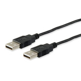 EQUIP CABLE USB 2.0 A/AM/M 1.80MT BLACK