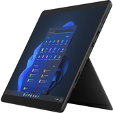 Microsoft Surface Pro 8 - Tablet - Intel Core i5 1145G7 - Evo - Win 10 Pro - Iris Xe Graphics - 8 GB RAM - 256 GB SSD - 13" touch screen 2880 x 1920 @ 120 Hz - Wi-Fi 6 - graphite - commercial