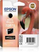 Epson T0878 - 11.4 ml - matte black - original - blister - ink cartridge - for Stylus Photo R1900