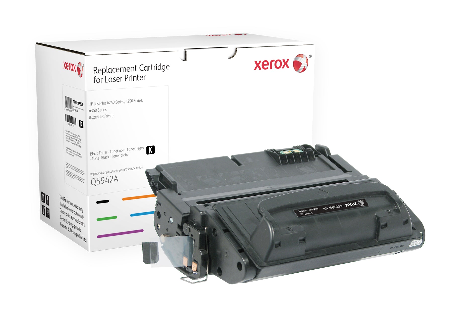 Xerox - Negro - compatible - cartucho de tóner (opción para: HP Q5942A) - para HP LaserJet 4240, 4250, 4350