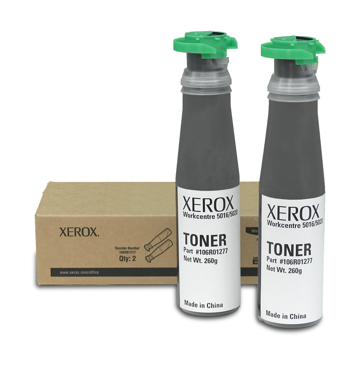 Xerox WorkCentre 5020 - Pack de 2 - preto - recarga de toner - para WorkCentre 5016, 5020