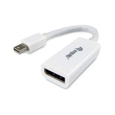 EQUIP ADAPTER MINI DISPLAYPORT TO DISPLAYPORT ADAPTER WHITE