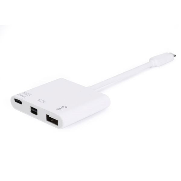 EQUIP ADAPTADOR USB-C - MINI DISPLAYPORT / USB A / PD M/F