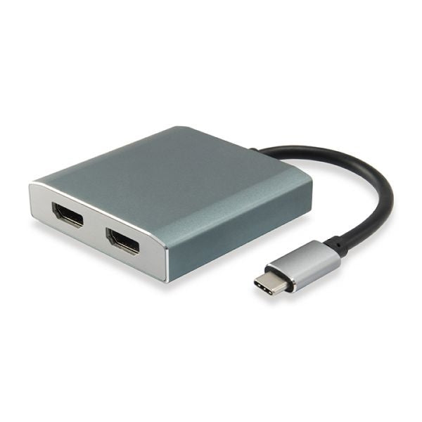 EQUIP ADAPTADOR USB TYPE C TO 2 X HDMI FEMALE