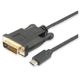 EQUIP ADAPTADOR CABO USB-C - DVI-D DUAL LINK M/M 1.8MT