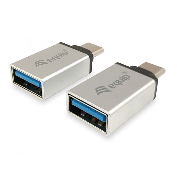 ADAPTADOR EQUIP USB-C - USB-A PACK 2 UNIDADES