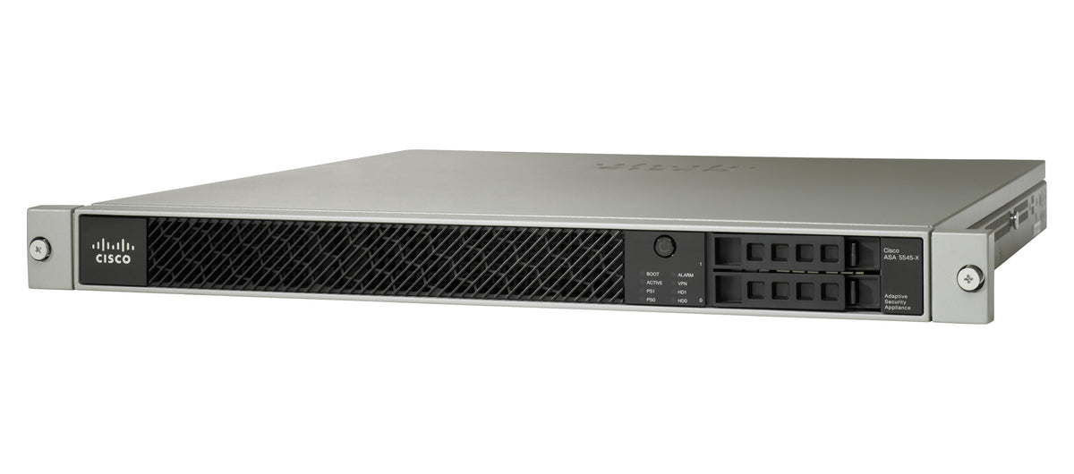 Cisco ASA 5545-X Firewall Edition - Security Appliance - 8 ports - GigE - 1U - cabinet mountable