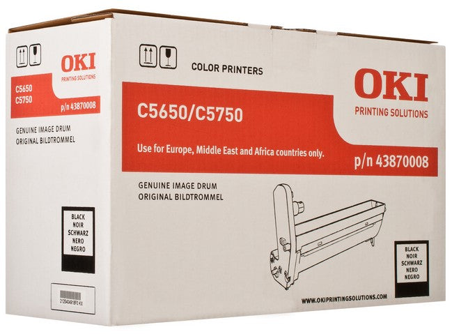 OKI - Negro - original - batería - para C5650dn, 5650n, 5750dn, 5750n