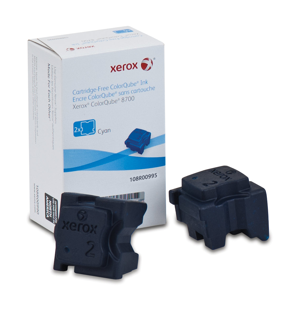 Xerox ColorQube 8700 - Azul cyan - tintas resistentes - para ColorQube 8700, 8900