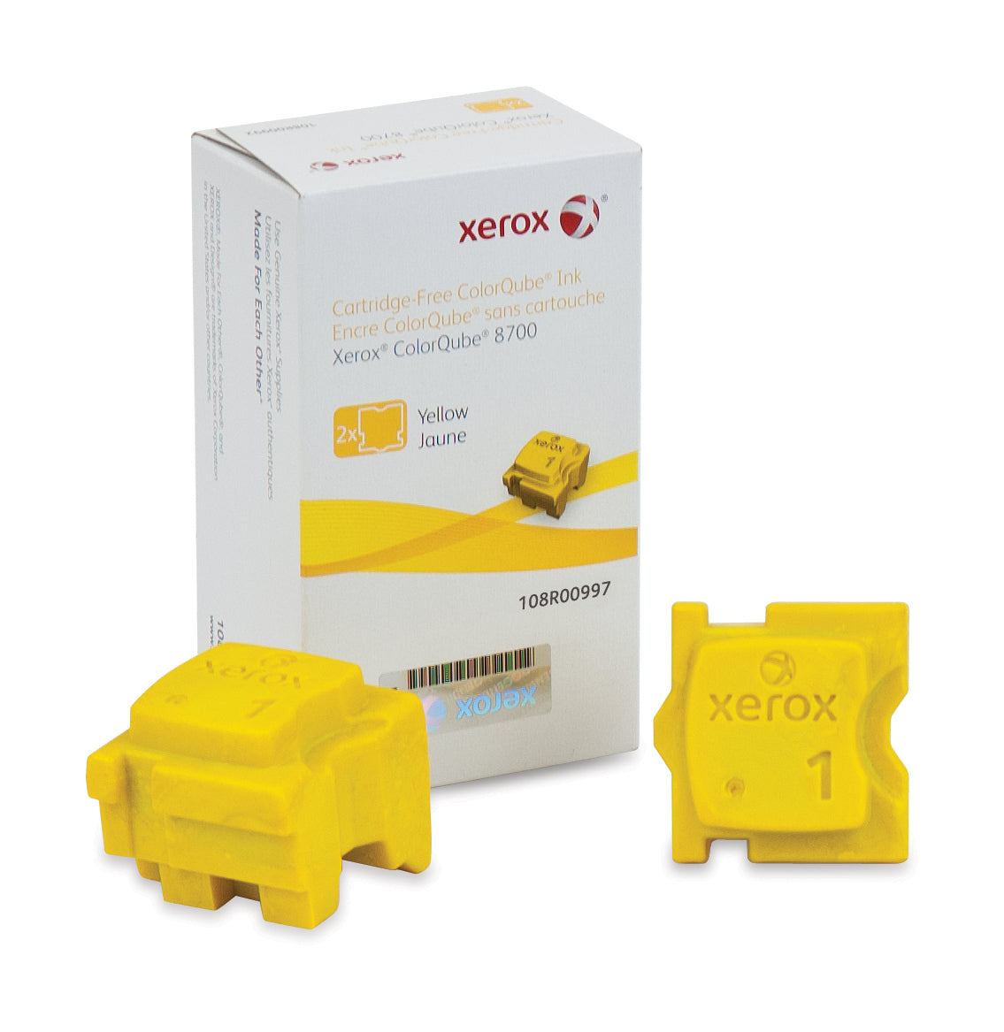 Xerox ColorQube 8700 - Yellow - Sold Resistant Inks - for ColorQube 8700, 8900