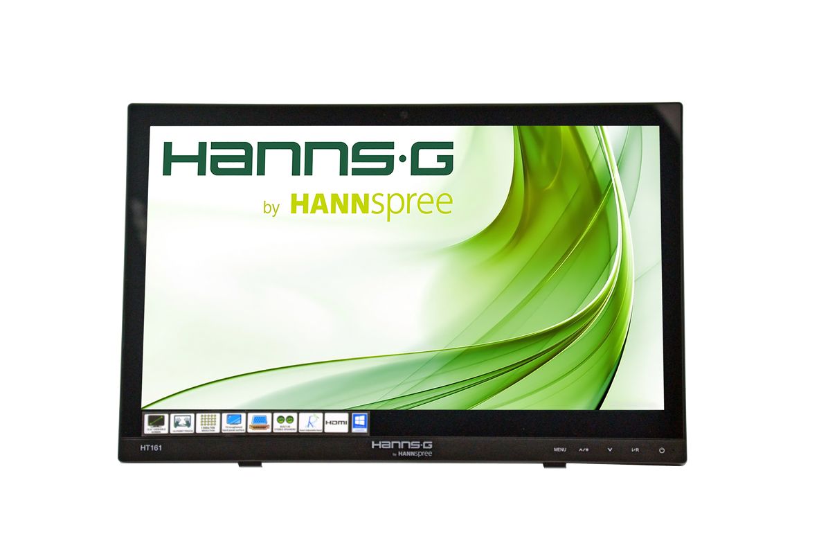 HANNS.G Monitor 15.6" HD LED (16:9) Touch 12ms VGA/HDMI - HT161HNB