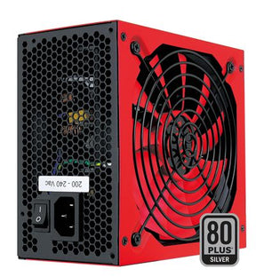 Fuente MARS GAMING Vulcano 750W, Active PFC, 80Plus Silver, Cable modular - MPVU750