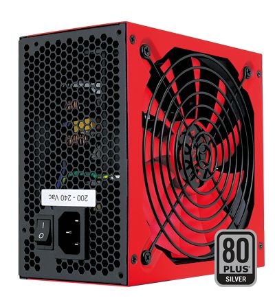 Source MARS GAMING Vulcano 750W, Active PFC, 80Plus Silver, Modular Cable - MPVU750