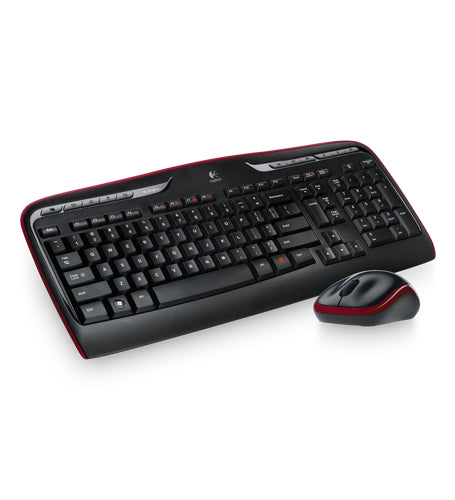 Logitech Wireless Combo MK330 - Keyboard and Mouse Combo - Wireless - 2.4GHz - Swiss - Black