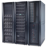 Symmetra PX de APC con distribución modular integrada - Disposición de alimentación - CA 400 V - 160 kW - 160 000 VA - 3 fases - conectores de salida: 1 - 42U - negro