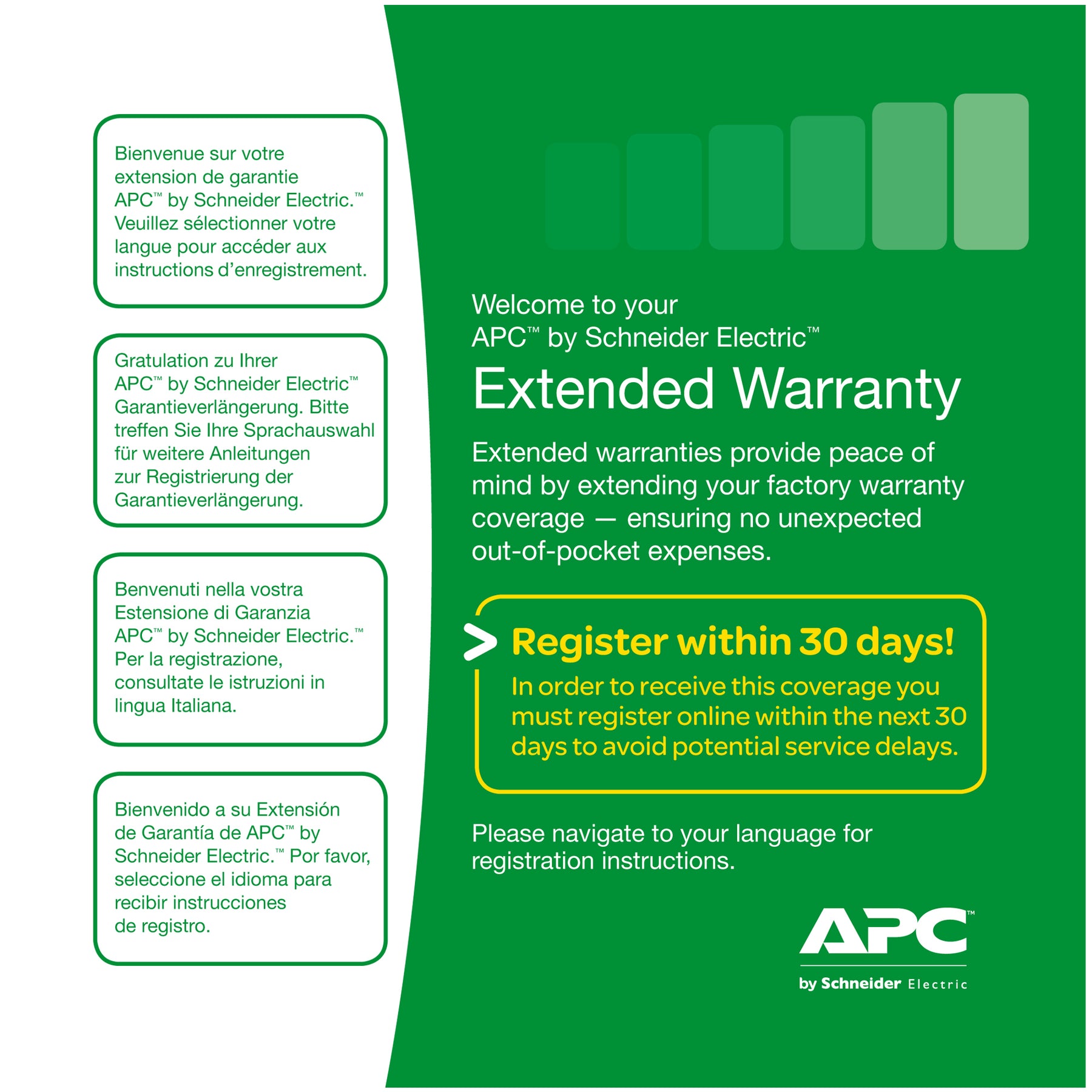 APC Extended Warranty Service Pack - Assistência técnica - consulta telefónica - 3 anos - 24x7 - para P/N: SRT10KXLJ, SRT10KXLTUS, SRT10KXLTW, SRT10RMXLIX806, SRT8KXLJ, SRT8KXLTUS, SRTG5KXLT