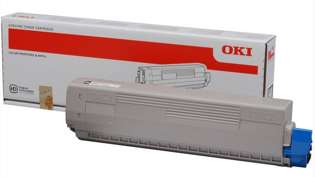 OKI - Preto - original - cartucho de toner - para C831cdtn, 831DM, 841cdtn, 841dn, 841n