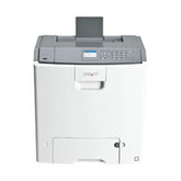 Lexmark C746n - Impressora - a cores - laser - A4/Legal - 1200 dpi - até 33 ppm (mono)/ até 33 ppm (cor) - capacidade: 650 folhas - USB, Gigabit LAN, host USB