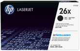 HP 26X - Alto rendimiento - Negro - Genuino - LaserJet - Cartucho de tóner (CF226X) - para LaserJet Pro M402, MFP M426