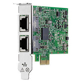 HPE 332T - Adaptador de red - PCIe 2.0 de perfil bajo - Gigabit Ethernet x 2 - para ProLiant DL360 Gen10, DL388p Gen8