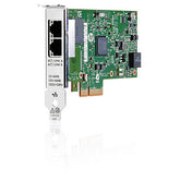 HPE 361T - Adaptador de rede - PCIe 2.0 x4 baixo perfil - Gigabit Ethernet x 2 - para ProLiant DL360 Gen10, DL388p Gen8