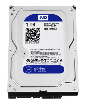 WD HDD 3.5 1TB 64MB 7200RPM SATA BLUE PC HDD