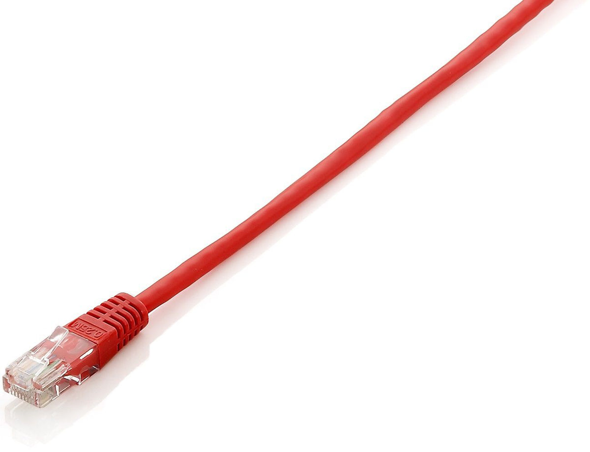 Cable EQUIP NETWORK U/UTP C5e 7.5m rojo - 825425