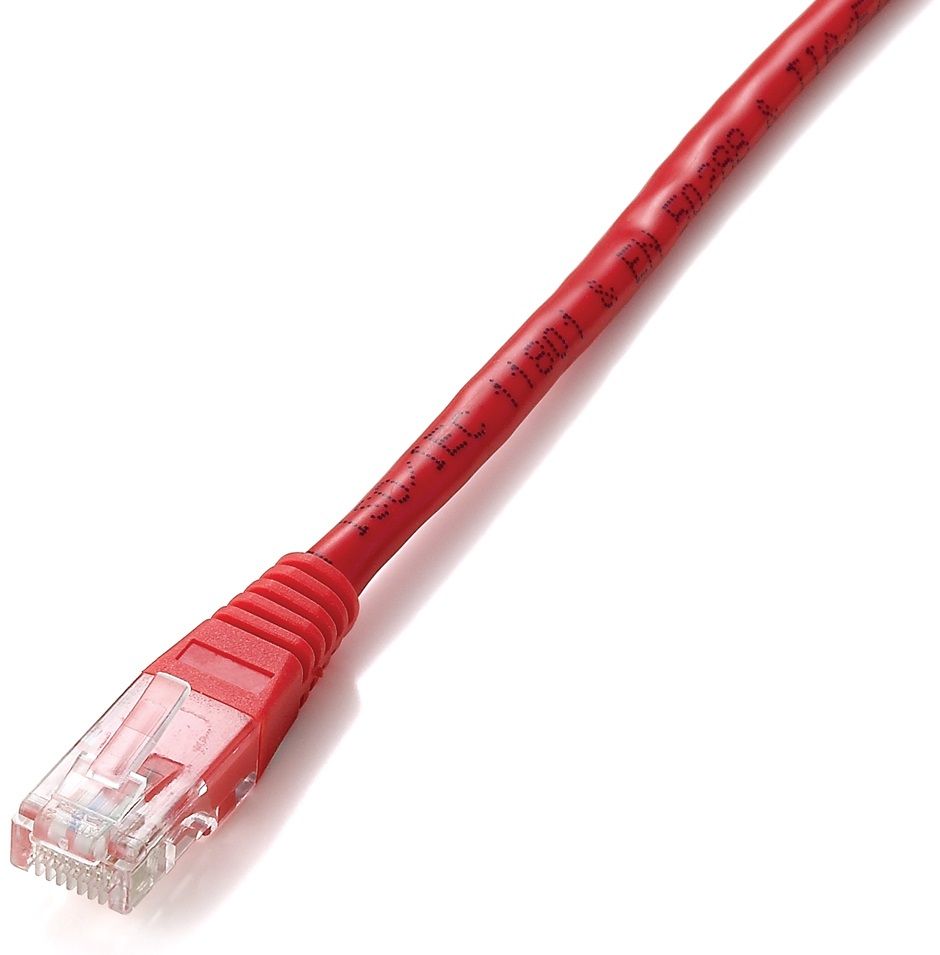 Cable EQUIP NETWORK U/UTP C5e 7.5m red - 825425