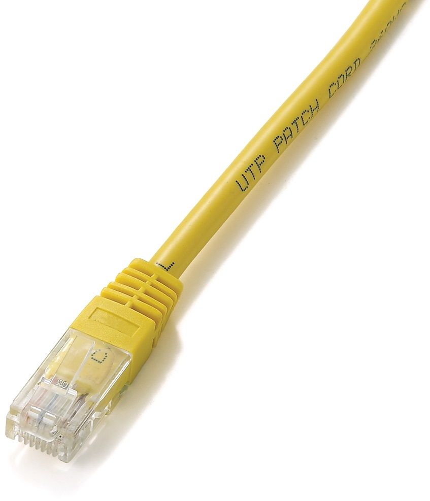 Cable EQUIP NETWORK U/UTP C5e 7.5m yellow - 825465
