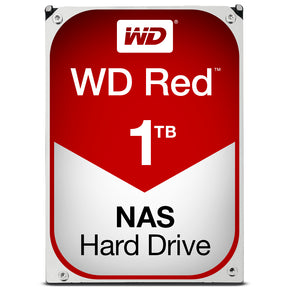 WD Red Plus WD10EFRX - Disco rígido - 1 TB - interna - 3.5" - SATA 6Gb/s - buffer: 64 MB - para My Cloud EX2, EX4