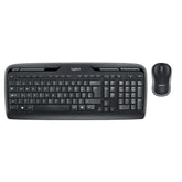 Logitech Wireless Combo MK330 - Conjunto de teclado e rato - sem fios - 2.4 GHz - Bélgica