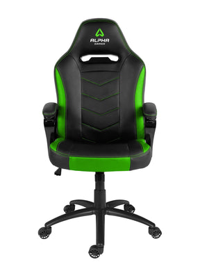 SILLA ALPHA Gamer Kappa Negro / Verde