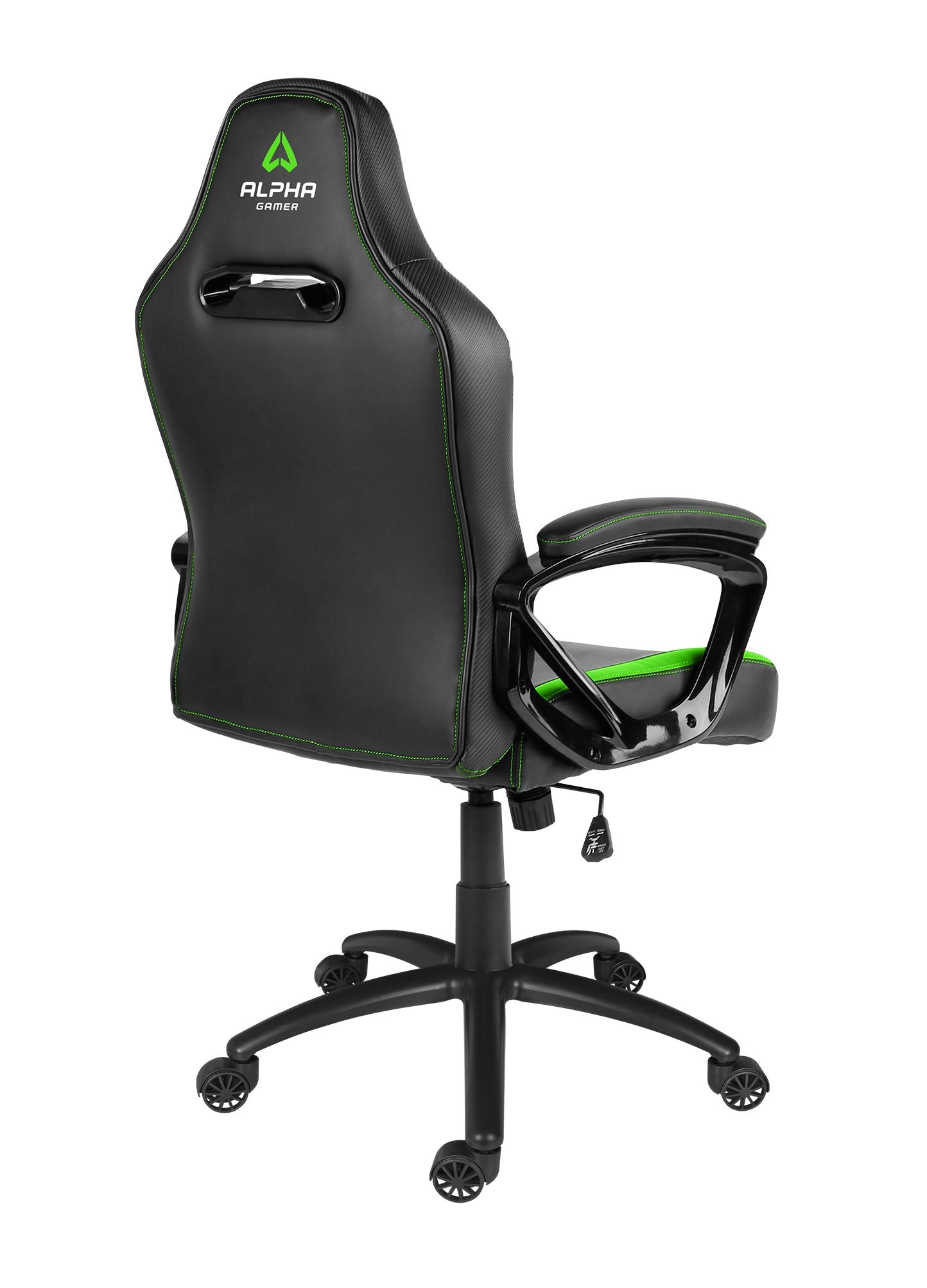 SILLA ALPHA Gamer Kappa Negro / Verde