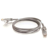 C2G Cat6a Booted Shielded (STP) Network Patch Cable - Patch cable - RJ-45(M) to RJ-45(M) - 1 m - PTB - CAT 6a - molded, knotless, braided - gray