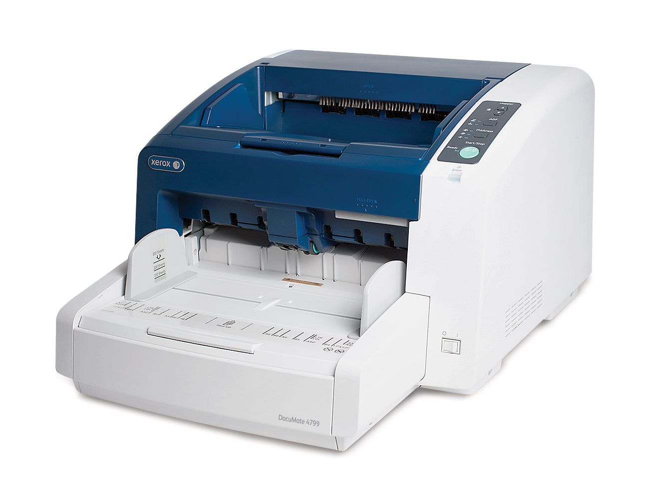 Xerox DocuMate 4799 - Escáner de documentos - Doble CCD - Dúplex - A3/Ledger - 600 ppp - hasta 100 ppm (mono) / hasta 100 ppm (color) - ADF (250 hojas) - hasta 40000 escaneos por día - USB 2.0