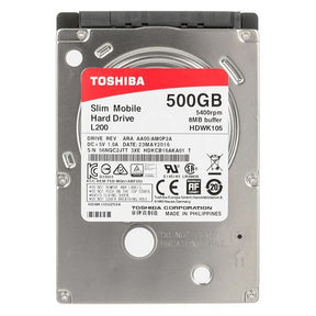 Disco 2.5 NB 7mm 500GB TOSHIBA 8Mb SATA 6Gb/s 54rp-L200