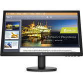 HP P21b G4 - P-Series - monitor LED - 20.7" - 1920 x 1080 Full HD (1080p) @ 60 Hz - TN - 250 cd/m² - 600:1 - 5 ms - HDMI, VGA - altifalantes - cabeça negra