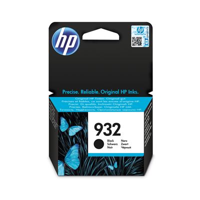 HP 932 - Black - Genuine - Ink Cartridge - for Officejet 6100, 6600 H711a, 6700, 7110, 7510, 7610, 7612