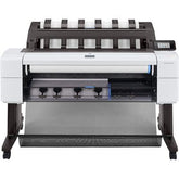 HP DesignJet T1600dr PostScript - 36" impressora de grande formato - a cores - jacto de tinta - Rolo (91,4 cm x 91,4 m), 914 x 1219 mm - 2400 x 1200 ppp - até 0.32 min/ página (mono)/ até 0.32 min/ página (cor) - capacidade: 2 rolos - Gigabit LAN - c