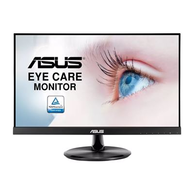 ASUS VP229Q - Monitor LED - 21.5" - 1920 x 1080 Full HD (1080p) @ 75 Hz - IPS - 250 cd/m² - 1000:1 - 5 ms - HDMI, VGA, DisplayPort - altifalantes - preto