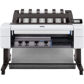 HP DesignJet T1600dr - Impresora de gran formato de 36" - Color - Inyección de tinta - Rollo (91,4 cm x 91,4 m), 914 x 1219 mm - 2400 x 1200 ppp - hasta 3 ppm (mono) / hasta 3 ppm (color) - capacidad : 2 rollos - Gigabit LAN - cortador