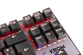 Keyboard Nox Krom Kernel TKL RGB Mechanical PT