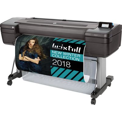 HP DesignJet Z9+ PostScript - 44" large format printer - color - inkjet - Roll (111.8 cm) - 2400 x 1200 dpi - up to 1.2 min/page (mono)/ up to 1.2 min/page (color) - Gigabit LAN, USB host - cutter