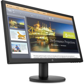 HP P21b G4 - P-Series - LED monitor - 20.7" - 1920 x 1080 Full HD (1080p) @ 60 Hz - TN - 250 cd/m² - 600:1 - 5 ms - HDMI, VGA - speakers - black head