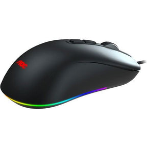 AOC Gaming GM300 - Mouse - right - optical - 7 buttons - with cable - USB 2.0 (GM300B)