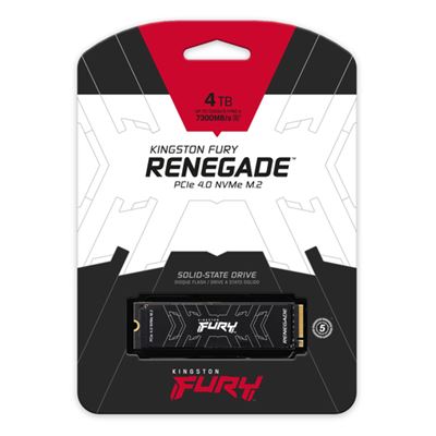 KINGSTON SSD 4TB FURY RENEGADE PCIE 4.0 NVME M.2