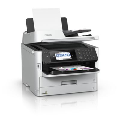 Epson WorkForce Pro WF-C5790DWF - Multifunction Printer - Color - Inkjet - Legal (216 x 356 mm) (original) - A4/Legal (media) - up to 22 ppm (copy) - up to 24 ppm (print) - 330 sheets - 33.6 Kbps - USB 2.0, Gigabit LAN, Wi-Fi(n), U host